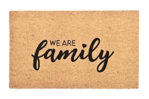 Kokos Fußmatte Gift Company We are family